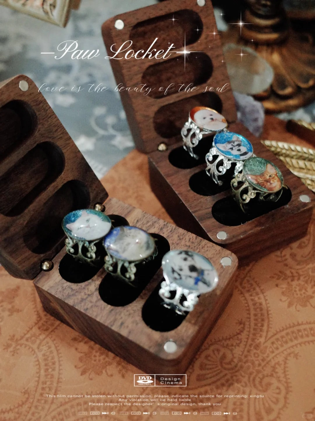 Custom Pet Photo Ring - Personalized Dog Cat Portrait Jewelry - Pet Memorial Keepsake - Antique Bronze or Silver Finish - Gift for Pet Lover